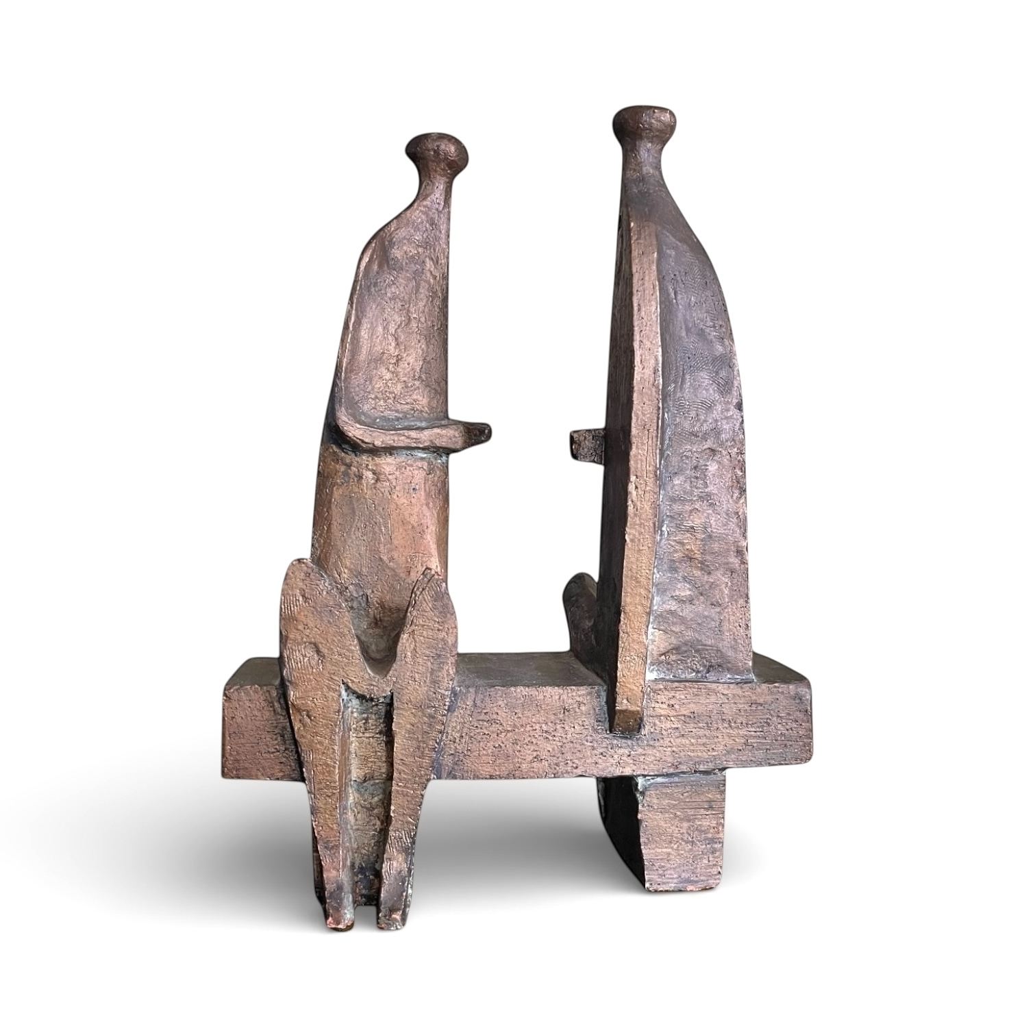 Bronze figurative sculpture